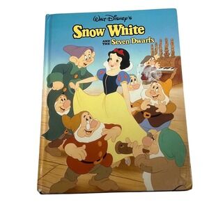 Walt Disney Snow White and the Seven Dwarfs Hardcover Book 0453031668